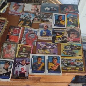 Assorted Racing Trading Cards